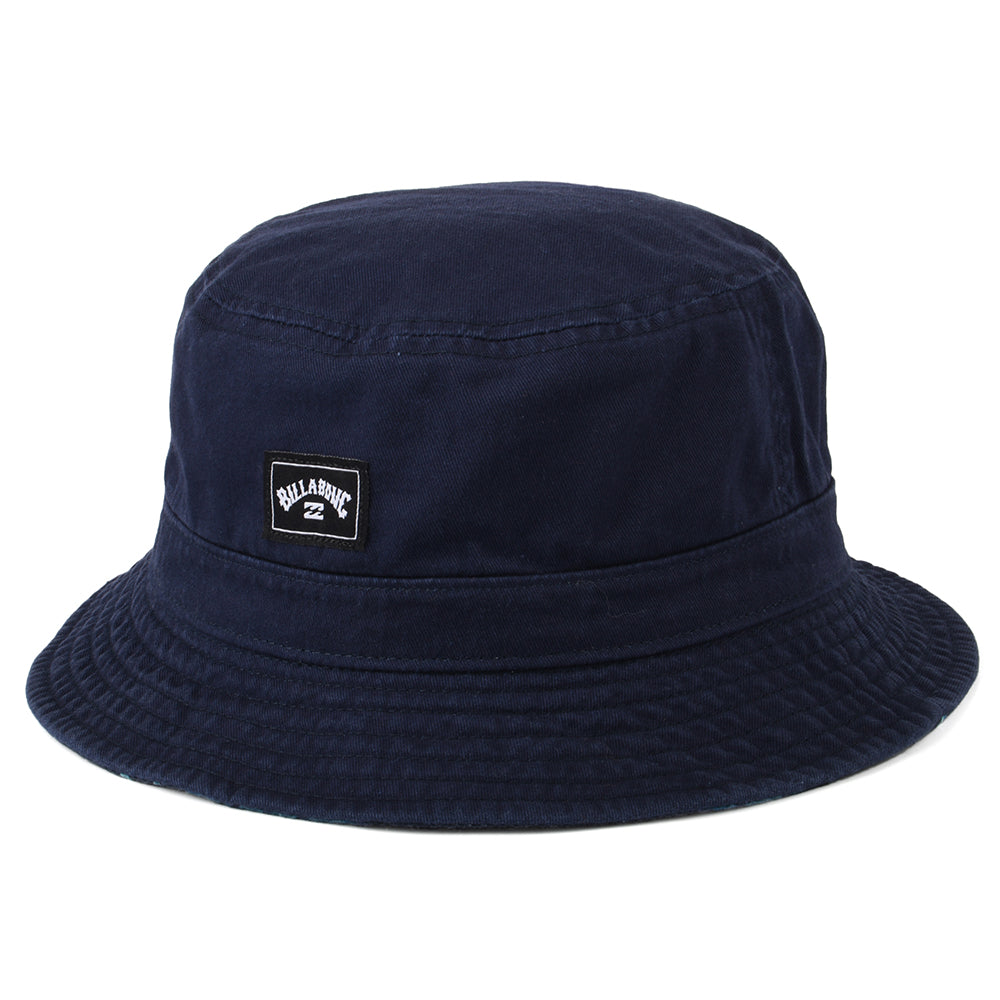 Chapeau Bob En Coton Réversible Sundays Bleu Nuit Billabong Chapeaux Et Casquettes 5247