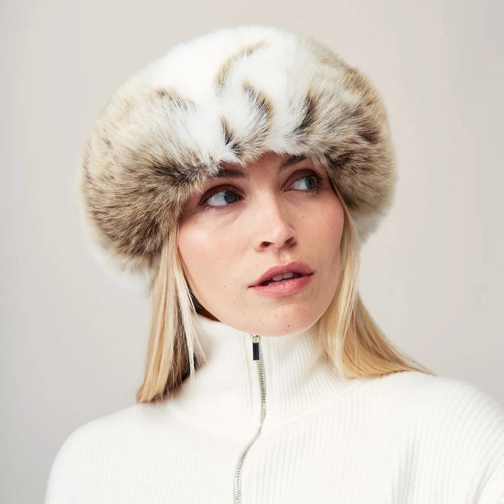 Chapeau Hiver en Fausse Fourrure lynx HELEN MOORE