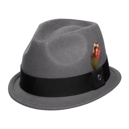 Chapeau Trilby Déformable Dekker gris JAXON & JAMES