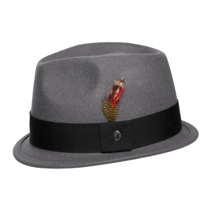 Chapeau Trilby Déformable Dekker gris JAXON & JAMES