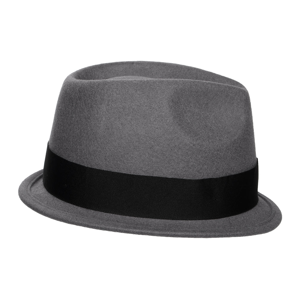 Chapeau Trilby Déformable Dekker gris JAXON & JAMES