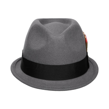 Chapeau Trilby Déformable Dekker gris JAXON & JAMES