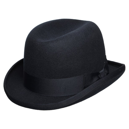 Chapeau Homburg Churchill bleu marine DENTON