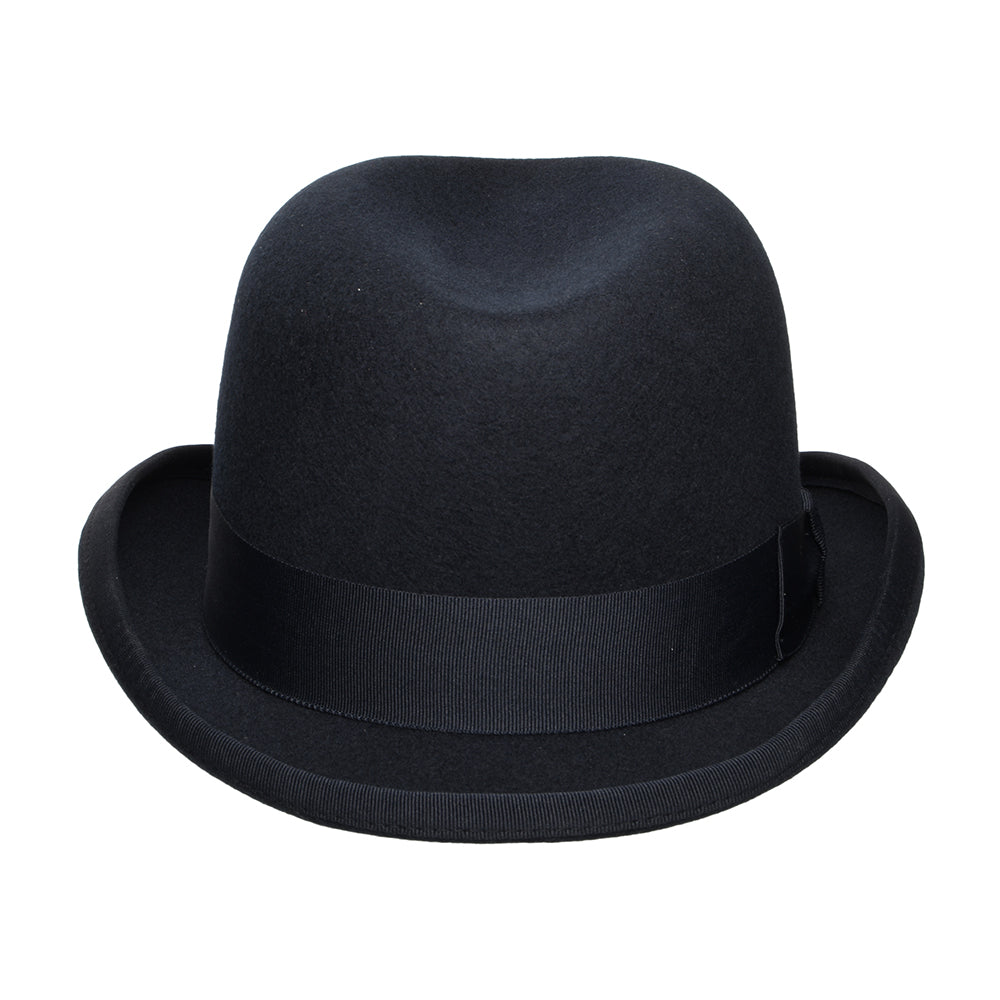 Chapeau Homburg Churchill bleu marine DENTON