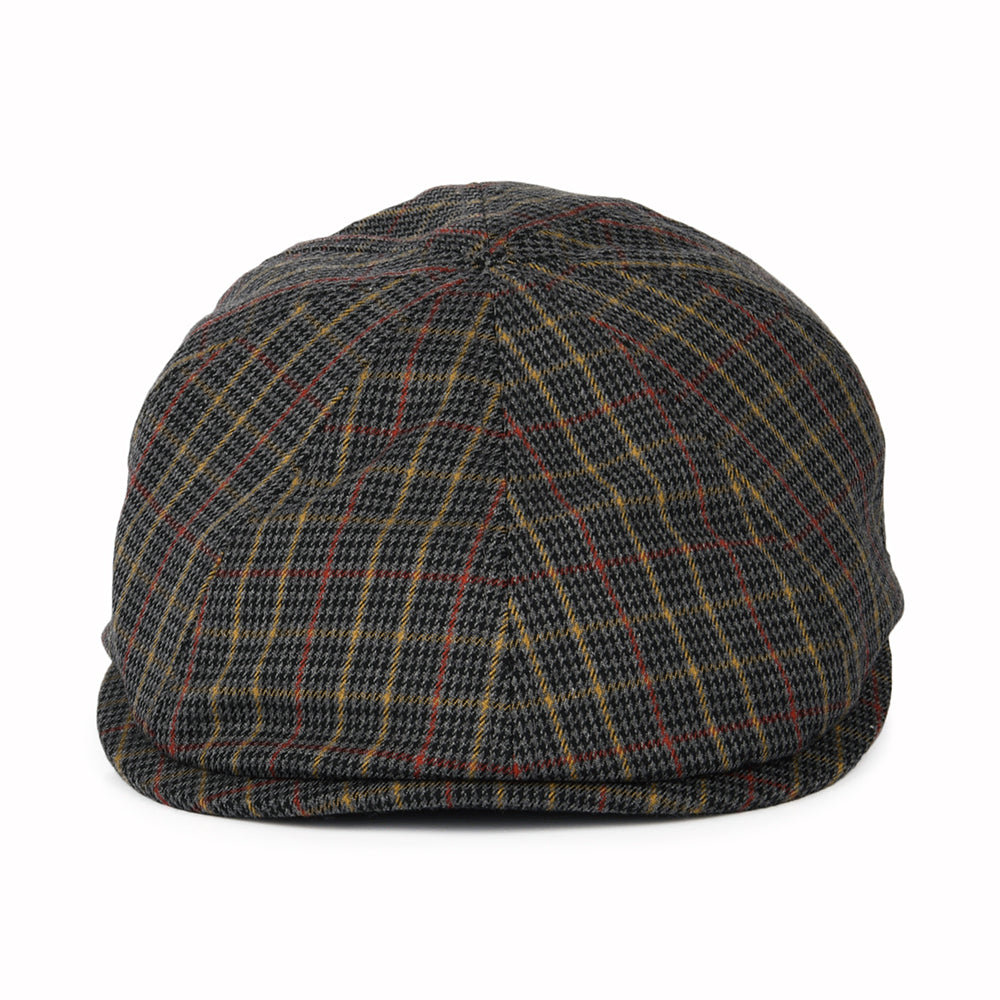 Casquette Gavroche Flexfit à Carreaux panaché de gris KANGOL