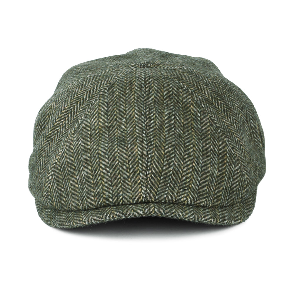 Casquette Gavroche en Laine Mélangée Arley olive-crème-marron BAILEY