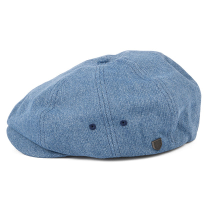 Casquette Gavroche Lègere Brood denim délavé BRIXTON