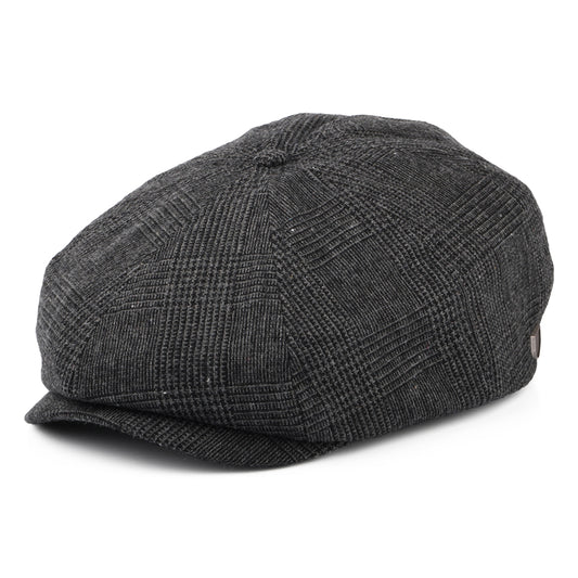 Casquette Gavroche Prince-de-Galles Brood anthracite BRIXTON