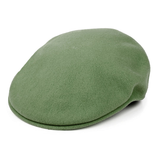 Casquette Plate en Laine 504 olive KANGOL