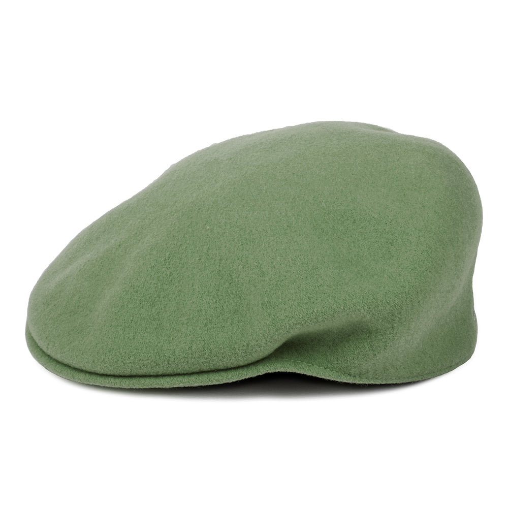 Casquette Plate en Laine 504 olive KANGOL