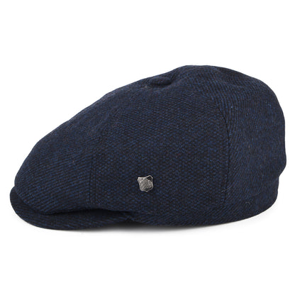 Casquette Gavroche en Laine Mélangée Hudson Mix bleu marine FAILSWORTH