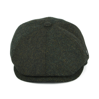 Casquette Gavroche en Laine Mélangée Hudson Mix loden FAILSWORTH