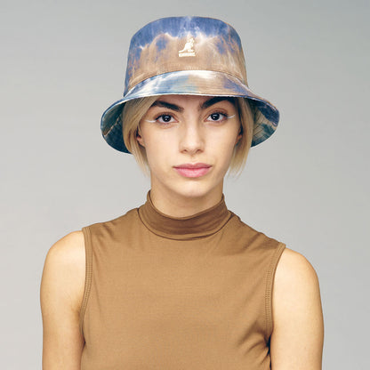 Chapeau Bob Tie Dye marron-bleu-multi KANGOL