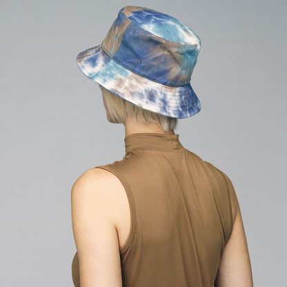 Chapeau Bob Tie Dye marron-bleu-multi KANGOL