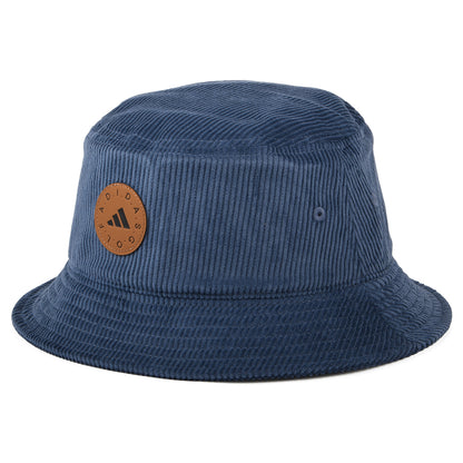 Chapeau Bob Femme en Velours Côtelé bleu encre ADIDAS