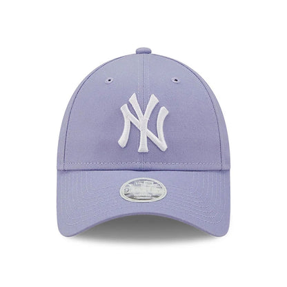 Casquette Femme 9FORTY MLB League Essential New York Yankees lavande-blanc NEW ERA