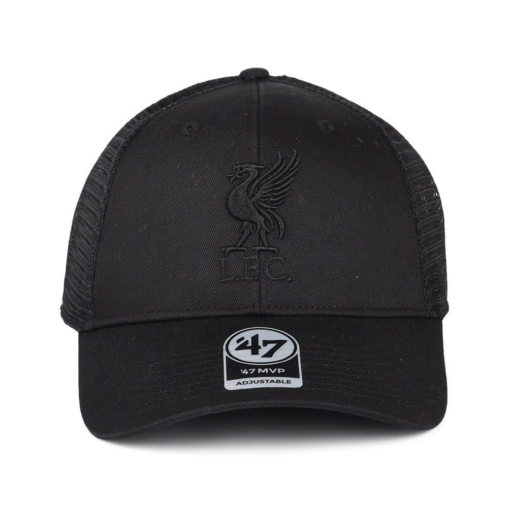 Casquette Trucker Branson MVP Liverpool FC noir sur noir 47 BRAND