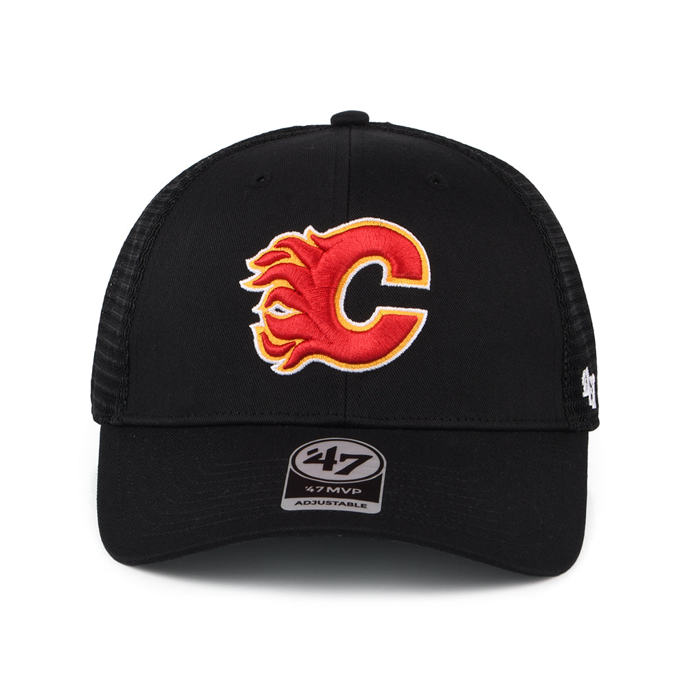 Casquette Trucker NHL Branson MVP Calgary Flames noir 47 BRAND