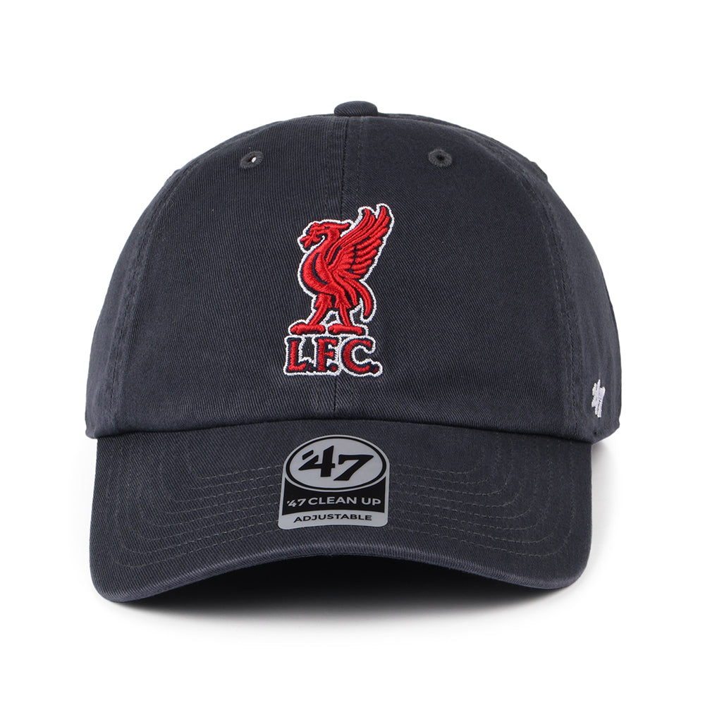 Casquette Clean Up Liverpool FC bleu marine délavé 47 BRAND