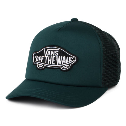 Casquette Trucker à Visière Incurvée Classic Patch vert profond VANS