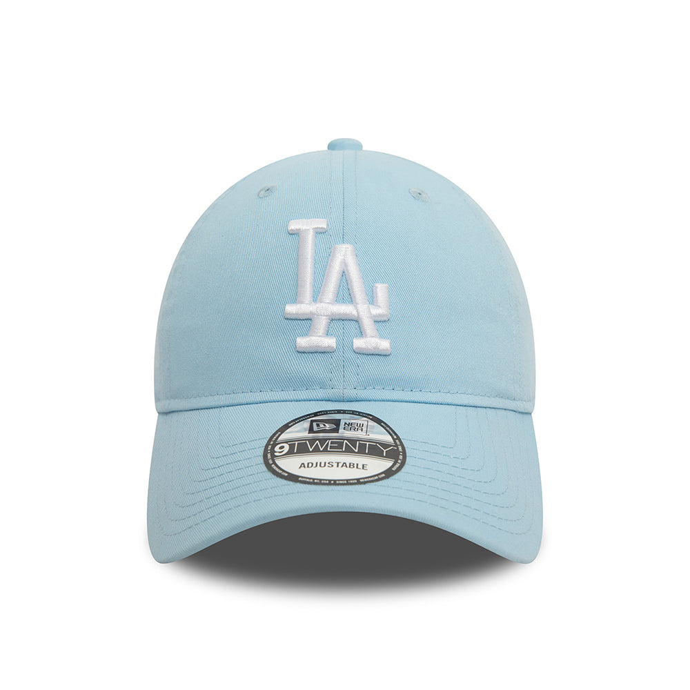 Casquette 9TWENTY L.A. Dodgers MLB League Essential bleu glacé-blanc NEW ERA