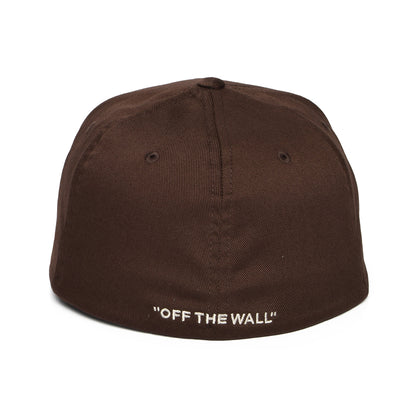 Casquette Flexfit Splitz marron foncé VANS