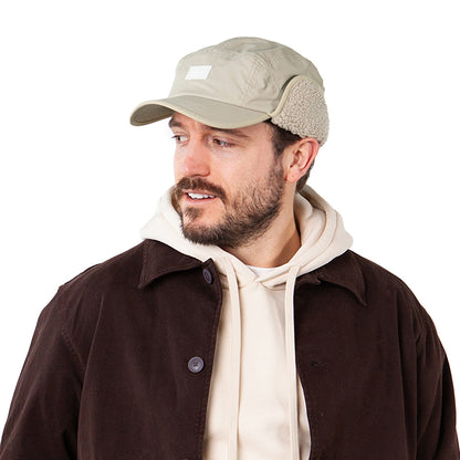 Casquette 5 Panel Hydrofuge Avec Protège-Oreilles Hydero beige BARTS