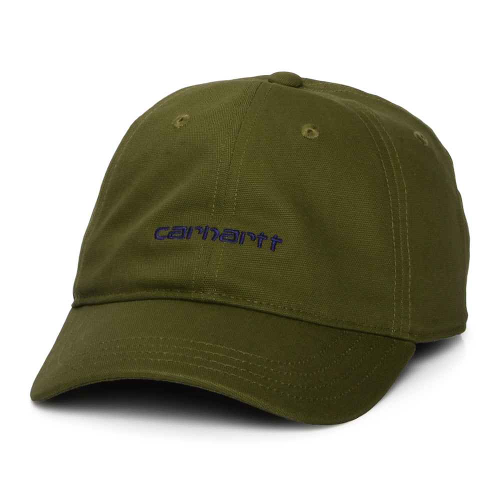 Casquette en Toile de Coton Script olive CARHARTT WIP