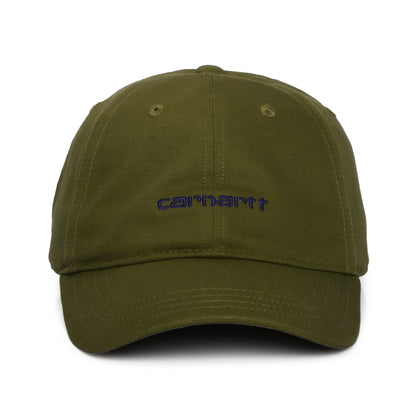 Casquette en Toile de Coton Script olive CARHARTT WIP