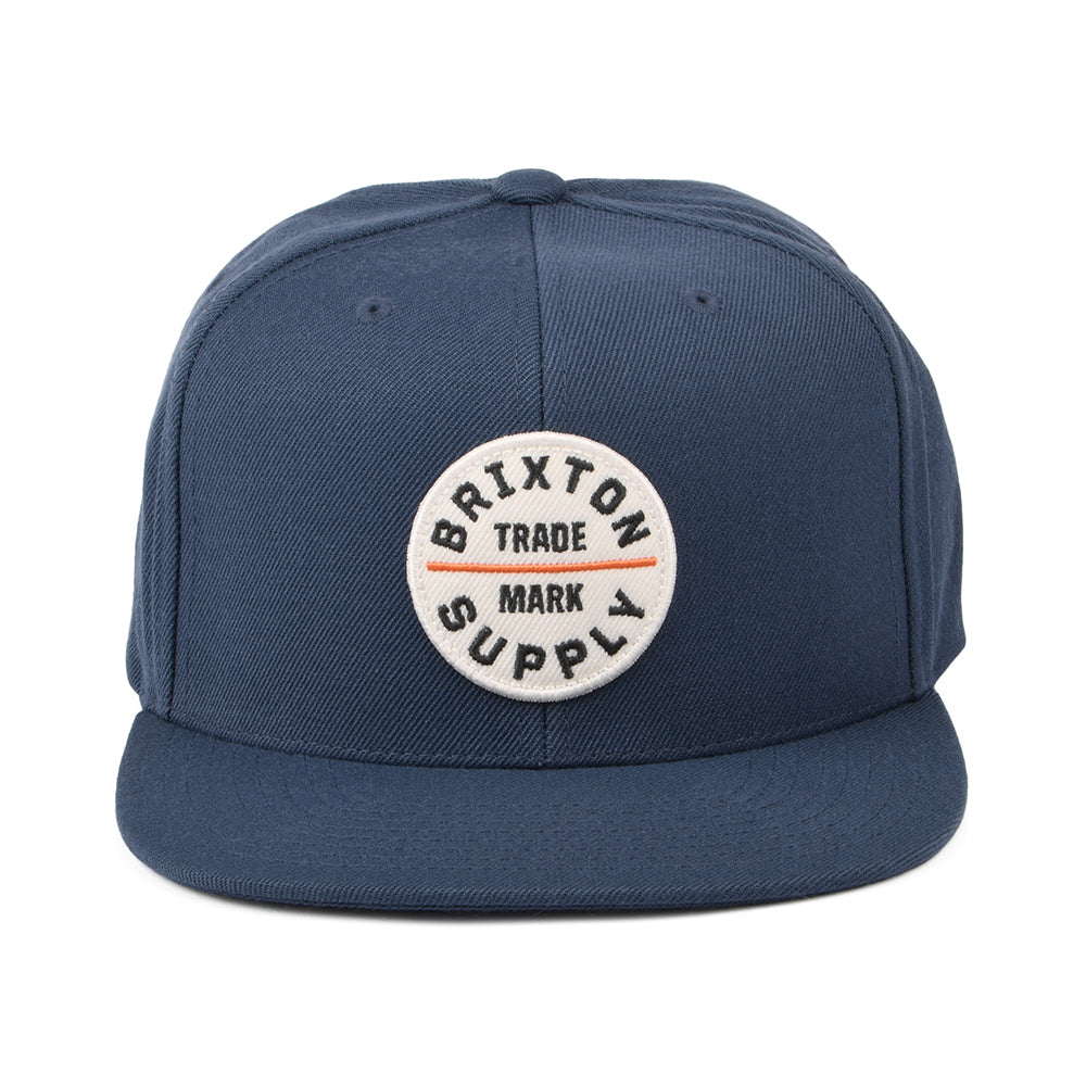 Casquette Snapback Oath III bleu ardoise BRIXTON