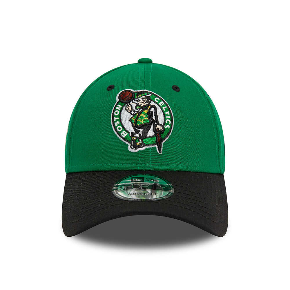 Casquette 9FORTY NBA Side Patch Boston Celtics vert-noir NEW ERA