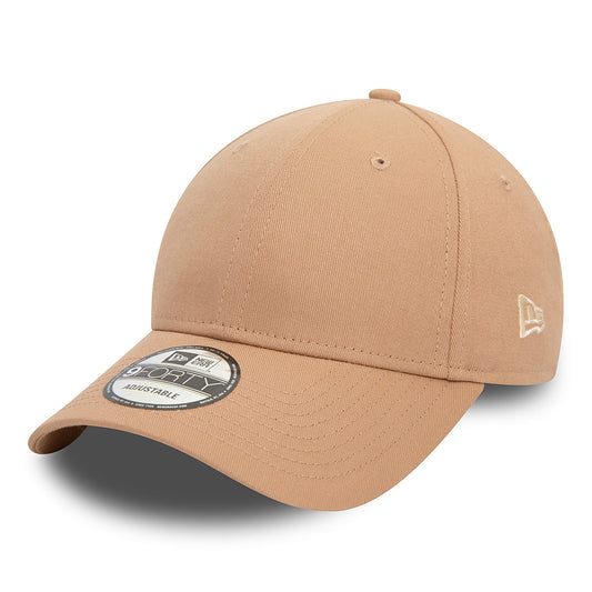 Casquette 9FORTY NE Essential Vierge en Coton taupe NEW ERA