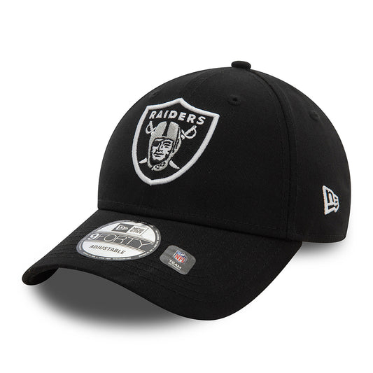 Casquette 9FORTY NFL Side Patch Las Vegas Raiders noir NEW ERA