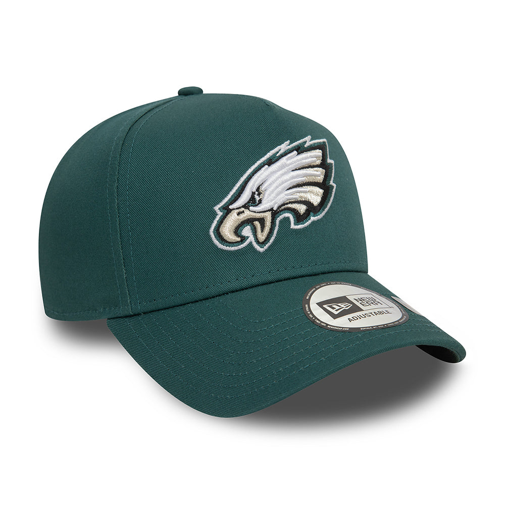 Casquette Snapback NFL OTC A-Frame Philadelphia Eagles vert nuit NEW ERA