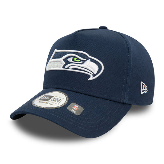 Casquette Snapback NFL OTC A-Frame Seattle Seahawks bleu marine NEW ERA