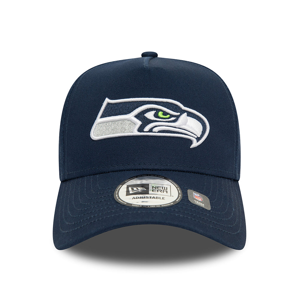 Casquette Snapback NFL OTC A-Frame Seattle Seahawks bleu marine NEW ERA