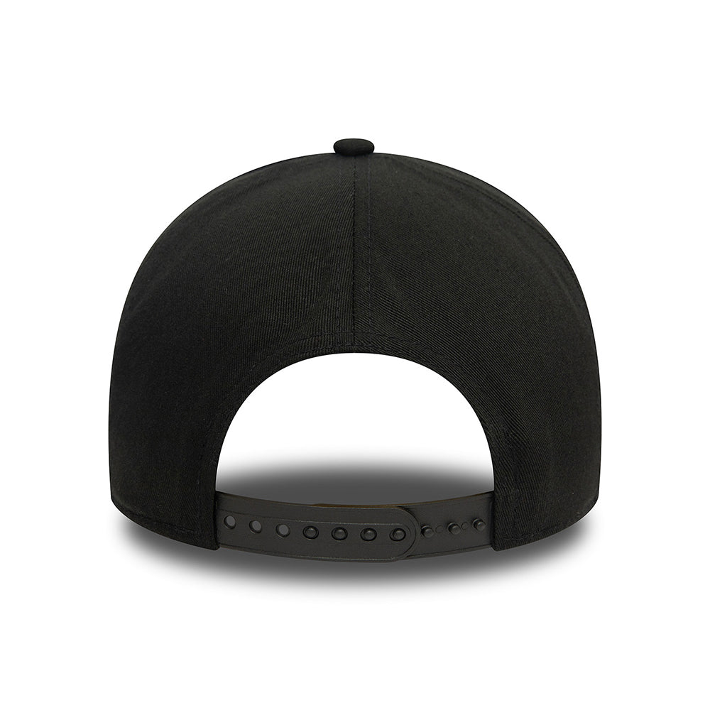 Casquette Snapback NFL Monochrome A-Frame Las Vegas Raiders noir sur noir NEW ERA