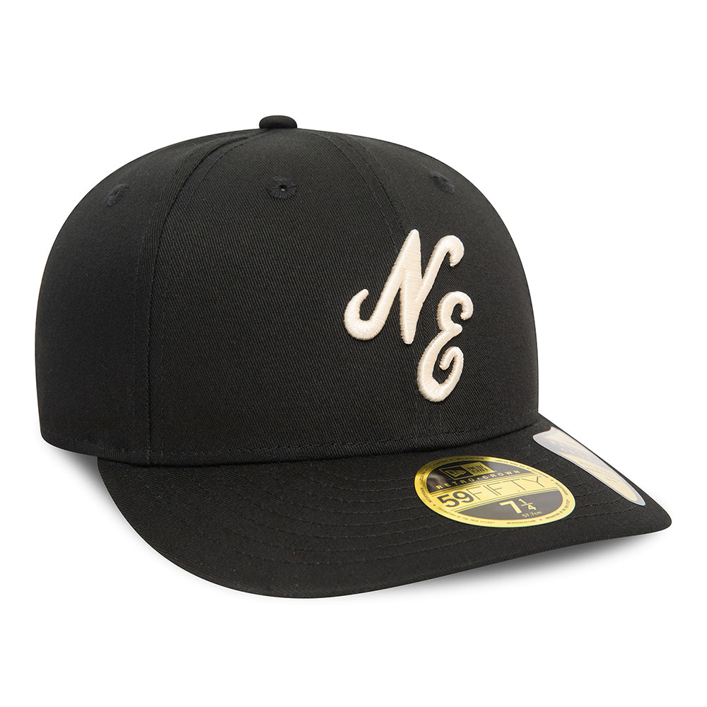 Casquette 59FIFTY NE Heritage Script Low Profile noir-pierre NEW ERA