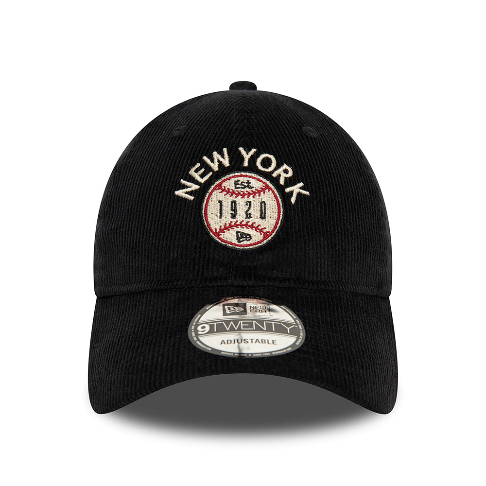 Casquette 9TWENTY NE Cord New York noir NEW ERA