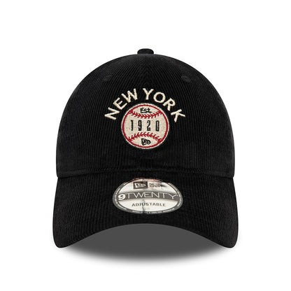 Casquette 9TWENTY NE Cord New York noir NEW ERA