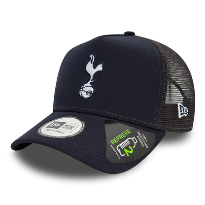 Casquette Trucker Repreve A-Frame Tottenham Hotspur FC bleu marine NEW ERA