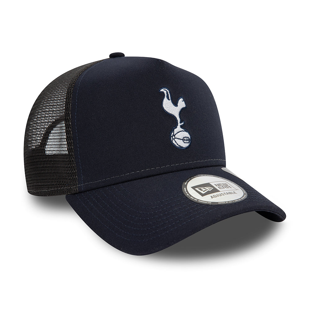 Casquette Trucker Repreve A-Frame Tottenham Hotspur FC bleu marine NEW ERA