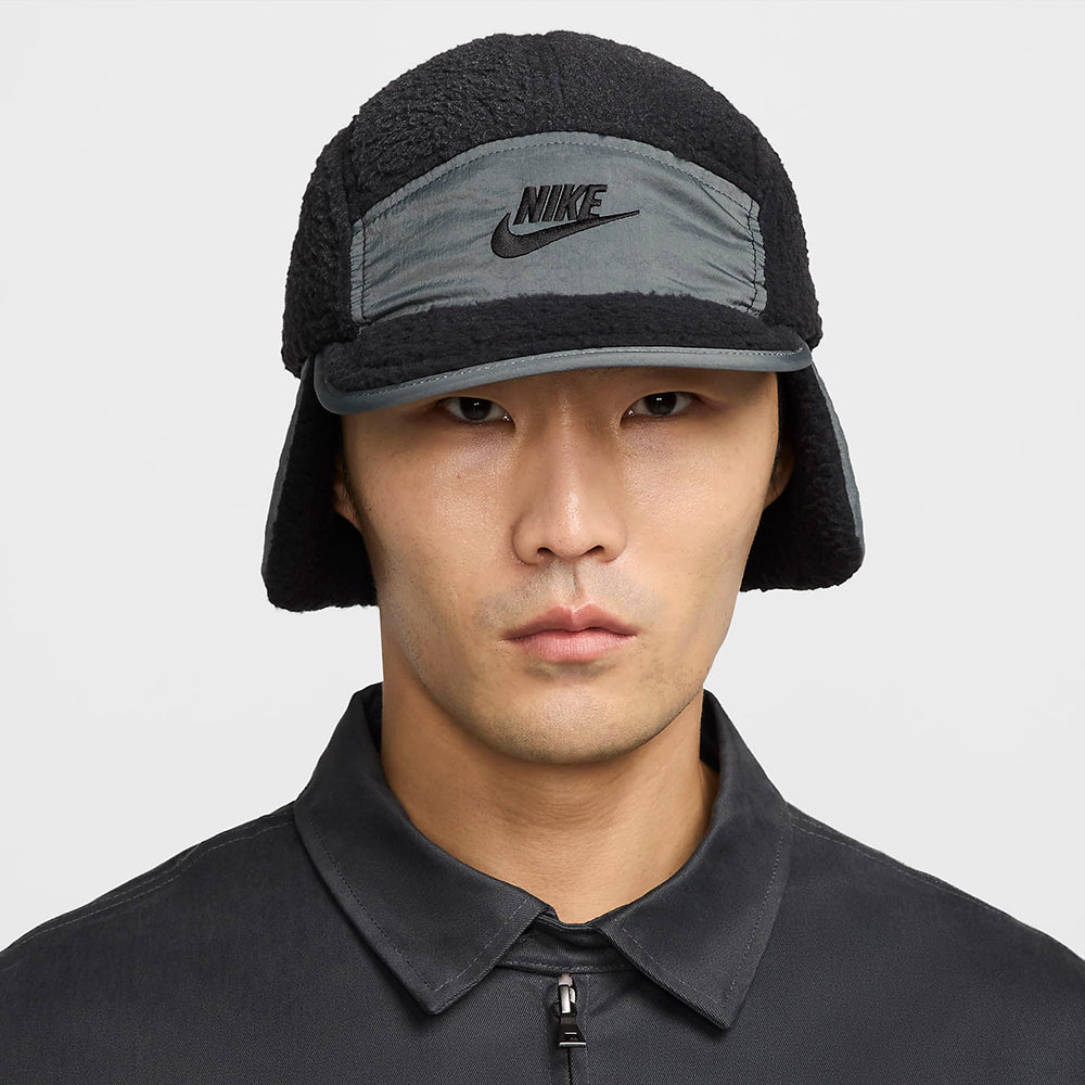 Casquette 5 Panel Avec Protège-Oreilles Fly noir-gris NIKE GOLF