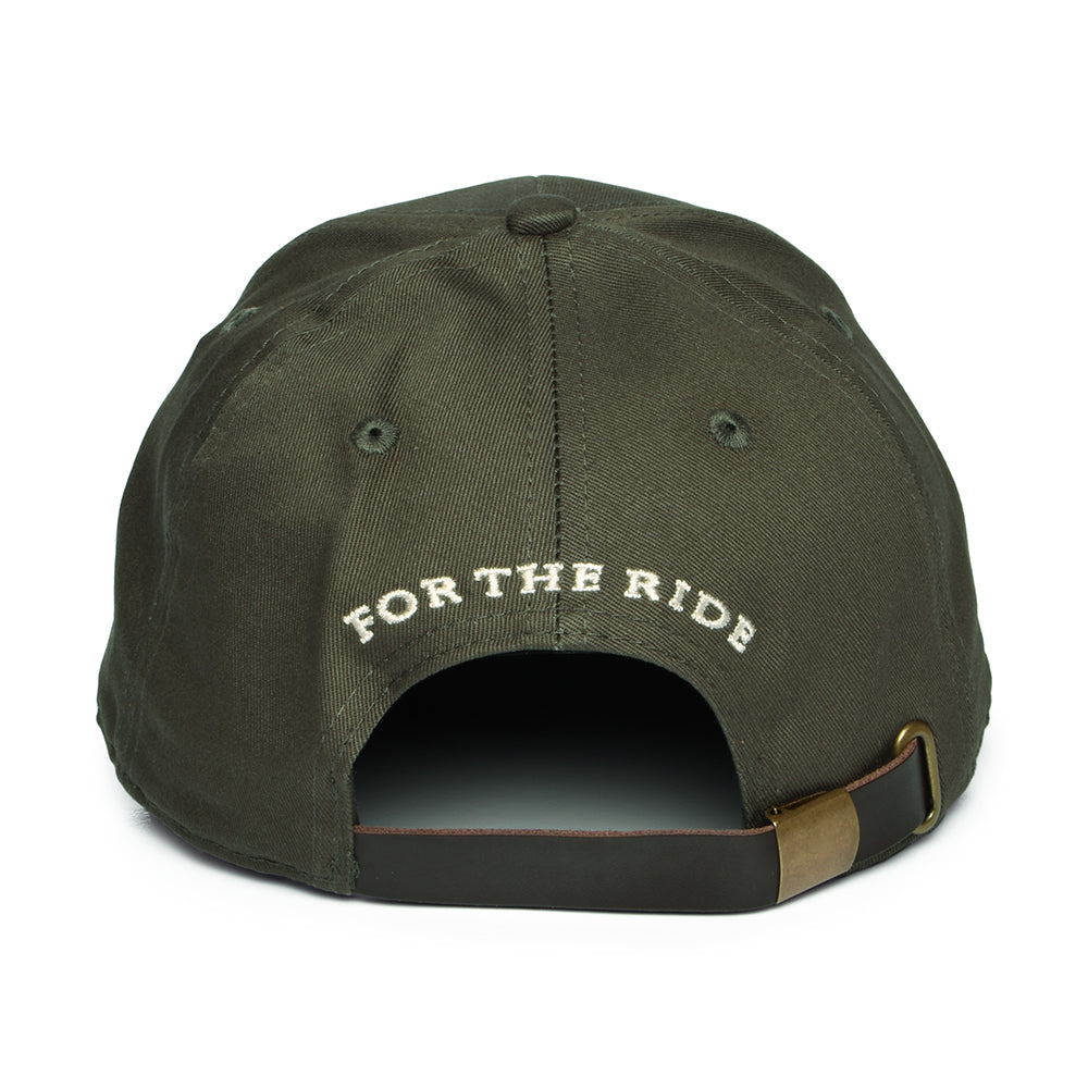 Casquette en Coton Forecourt olive foncé TRIUMPH MOTORCYCLES