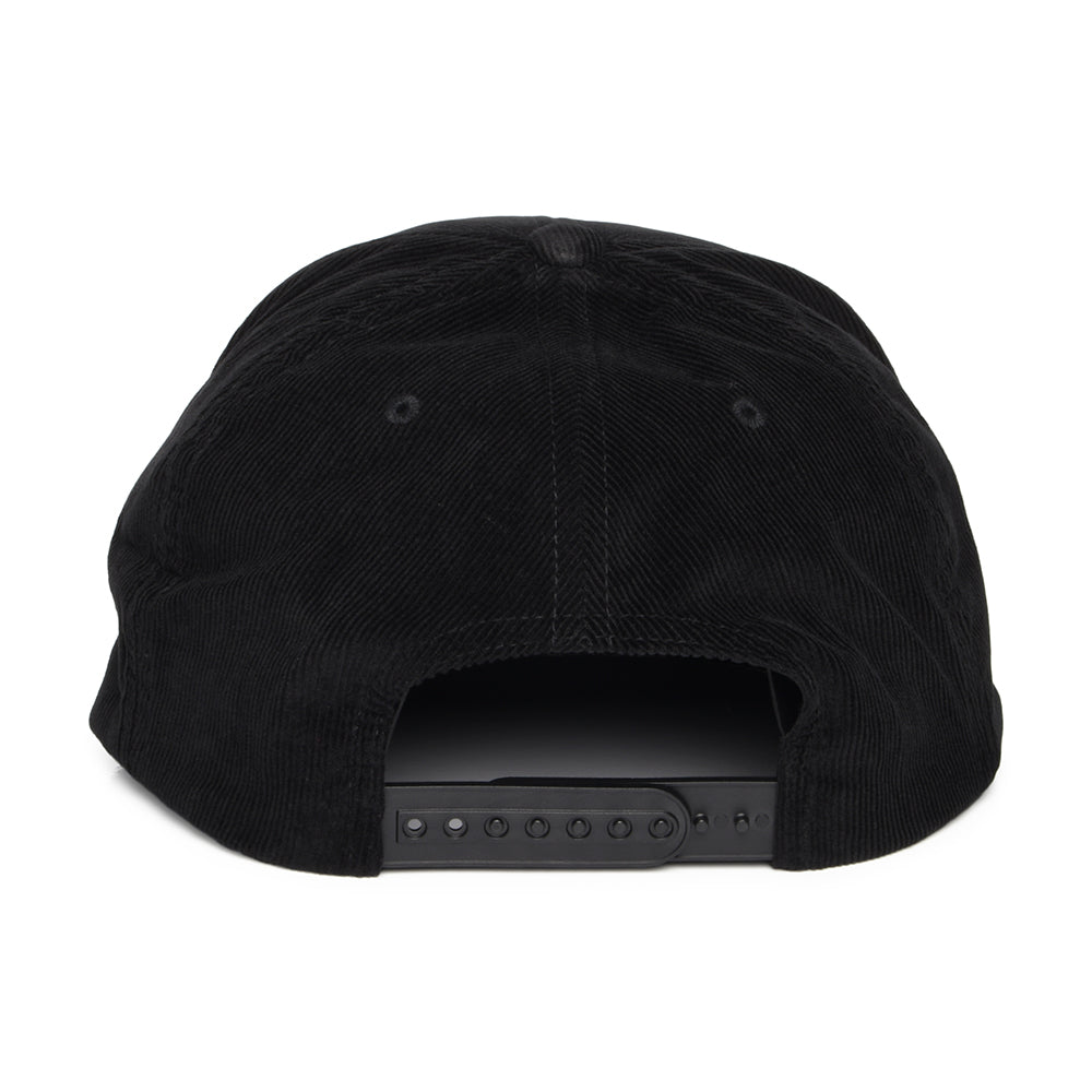 Casquette Snapback en Velours Côtelé Oath III noir BRIXTON