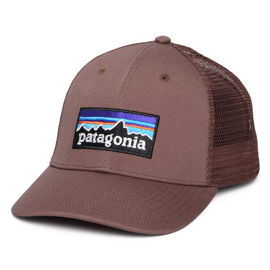 Casquette Trucker en Coton Bio LoPro P-6 Logo mauve PATAGONIA