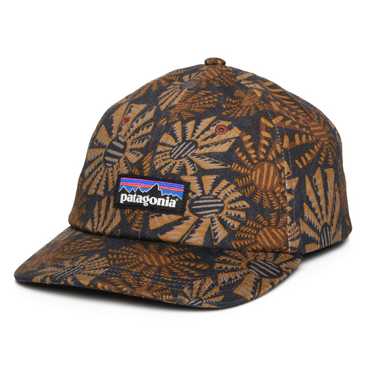 Casquette en Coton Bio Sun Wave P-6 Label Trad bleu marine-multi PATAGONIA