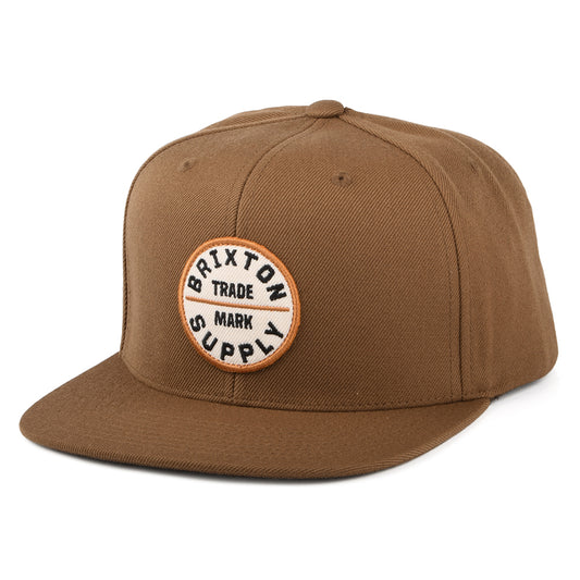 Casquette Snapback Oath III marron clair BRIXTON