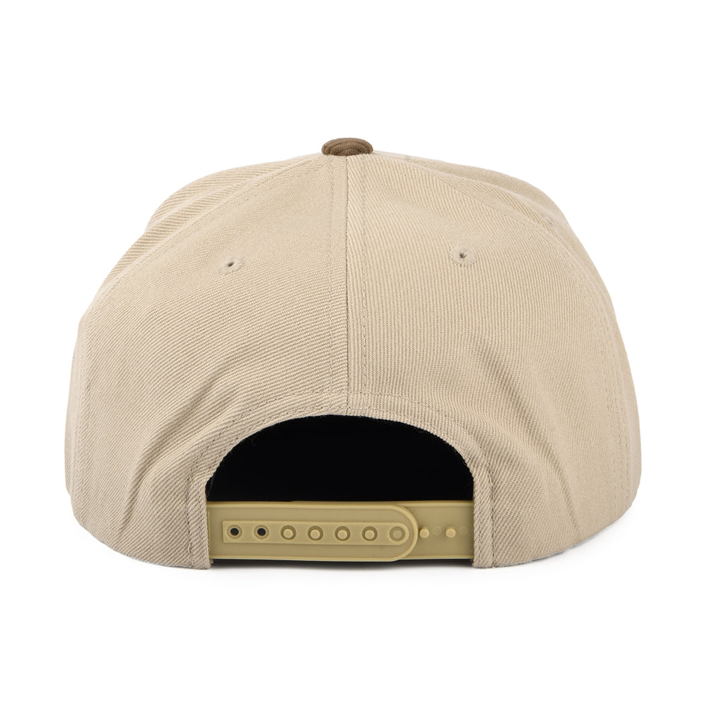 Casquette Snapback Oath III khaki-sépia BRIXTON