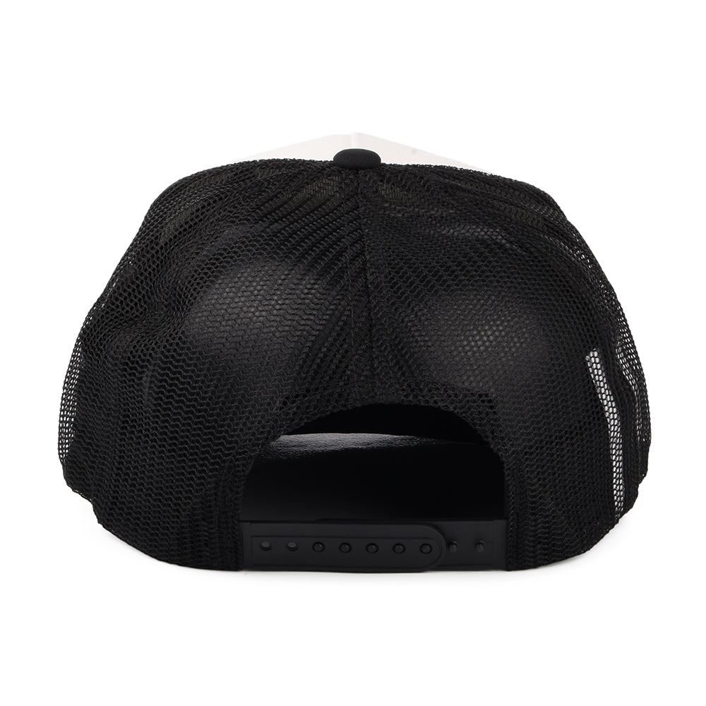 Casquette Trucker Alpha Block NetPlus MP blanc cassé-noir BRIXTON